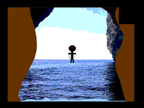 Scrolling Rocketbelt Cave V1 EASY!
