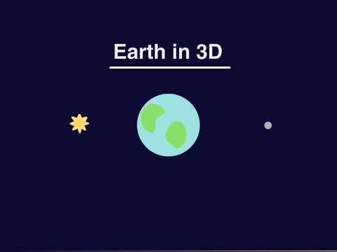 Earth in 3D