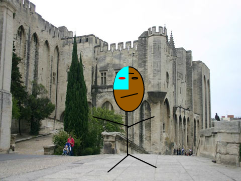 Cyborg Yells At Tourists