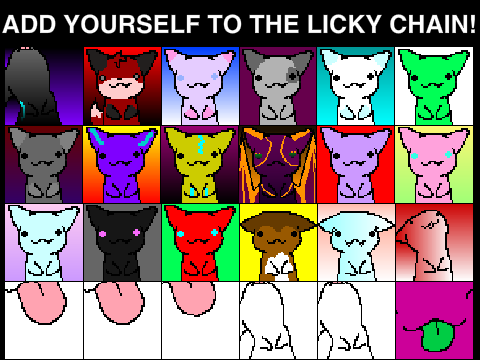 Add Yourself to the Licky Chain!!!