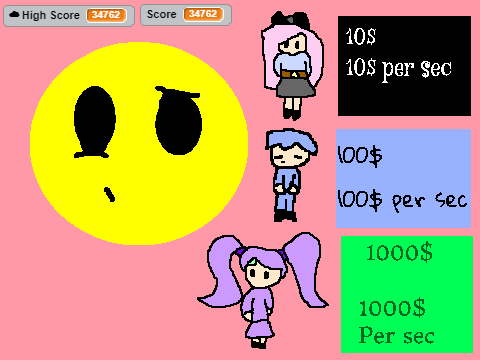 Clicker game staring my friends