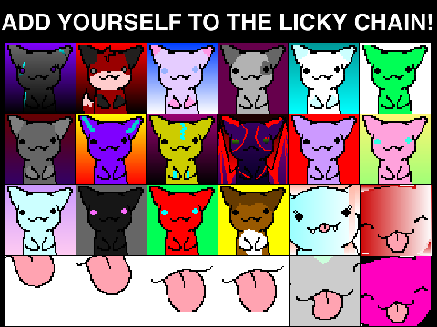 Add Yourself to the Licky Chain! #20
