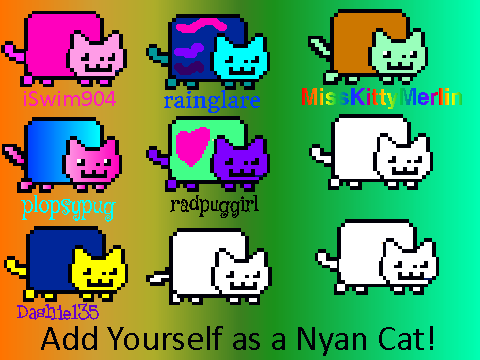 Add Yourself as a Nyan Cat! 
