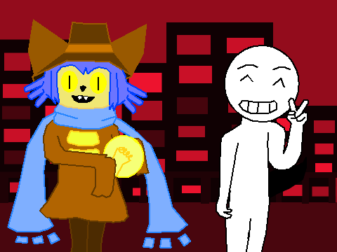 Add yourself with Niko in the refuge