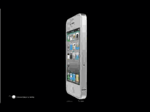 white iphone 4