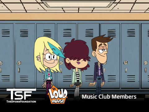 The Loud House - Music Club Members (Vector Look)