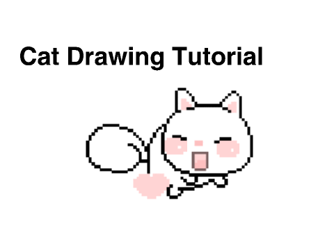 Cat drawing tutorial