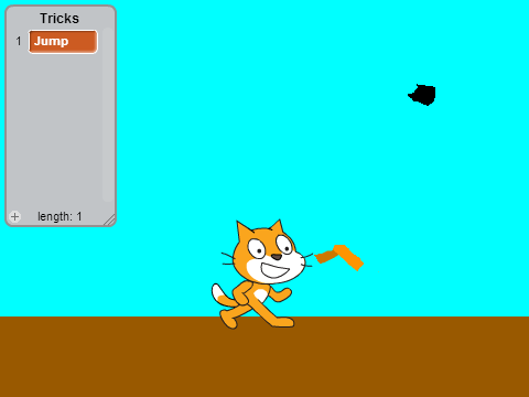 Dress and do tricks with Scratch cat!