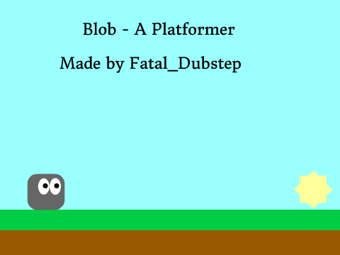 Blob - A Platformer