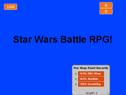 Star Wars Battle RPG