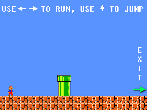 Super Mario Brothers (1s1s) but mario is yeah