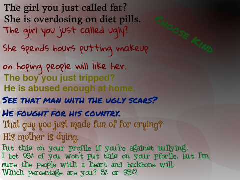 Bullying remix ~ Choose Kind