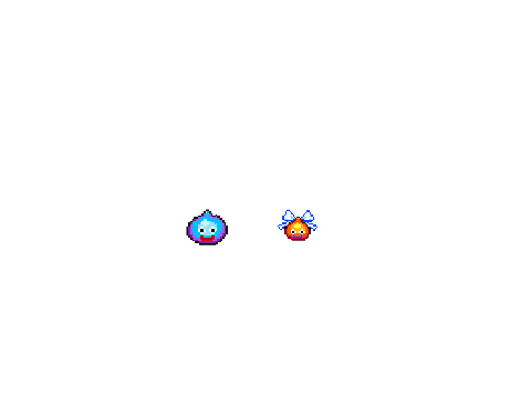 Rocket Slime Sprite Pack (Dragon Quest Heros: Rocket Slime DS Game)