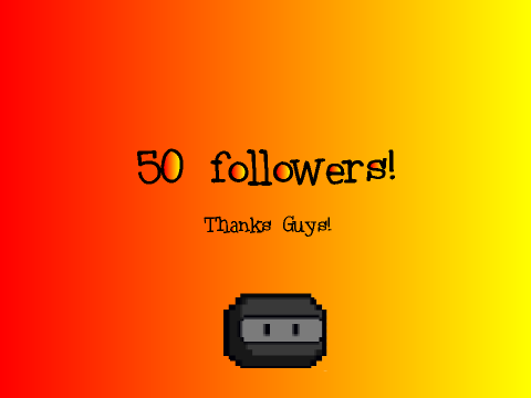 50 followers!