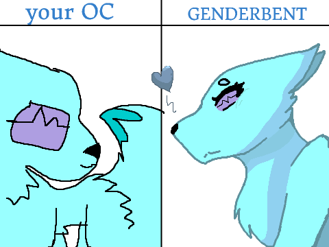 I'LL DRAW YOUR OC GENDERBENT ( Coral ) remix
