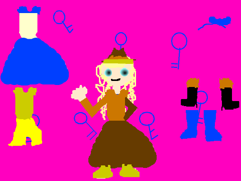 Blondie Lockes Dress-up