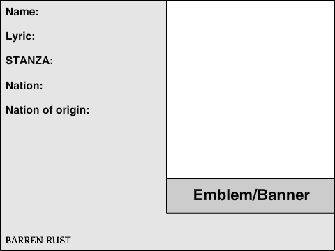 Barren Rust - Application form (NAME)