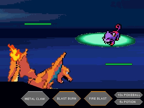 Pokemon  Battle Engine 4paka punch