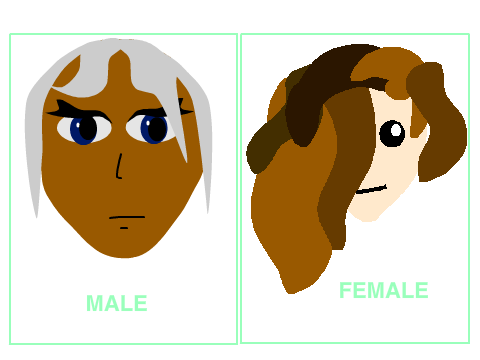  My first attempt at human heads!