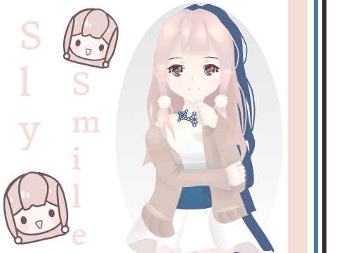 「sly smile」