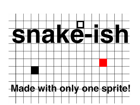 Snake-ish (One Sprite!)