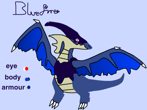Blue fire