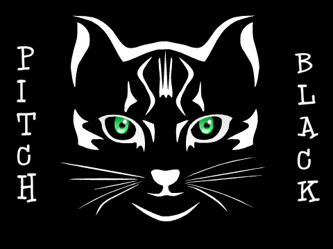 Pitch Black ༻ Logo Design