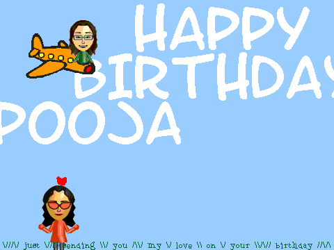 Happy Birthday Pooja