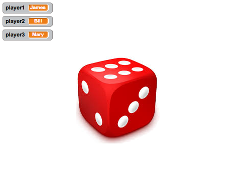 Automated Board Game Die W/ Maths Qs