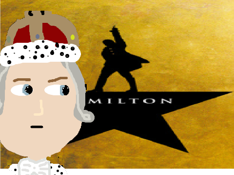 King George (Hamilton Jonathan Groff)