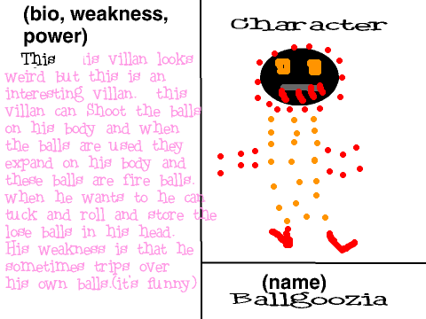  Villain Making Contest! Randomania entry