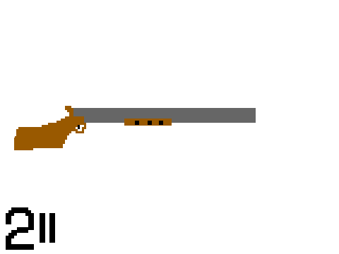 Pixel Shotgun (double-barrel)
