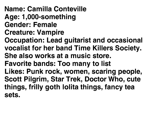 Carmilla Conteville(Spirits Next GenerationRPG OC)