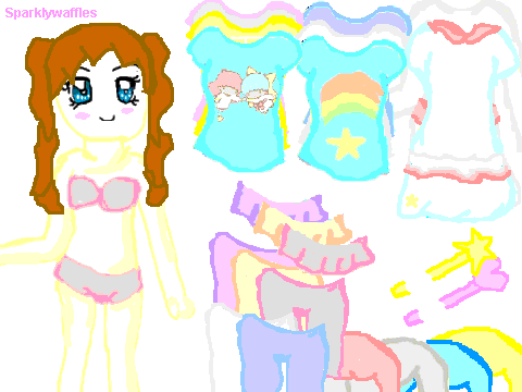Little Twin Star Fan Dressup
