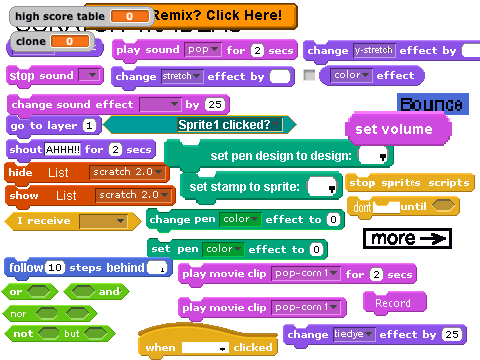Scratch 2.0 ideas