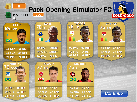 FIFA 14 Pack Opening Simulator remix
