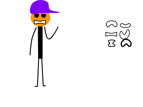 Oc. face and body.