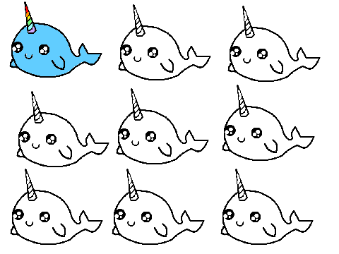 Colour A Narwhal And Remix!!!!!!!!!!!