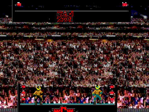 WWE RAW sin cara vs hunico(evil sin cara)