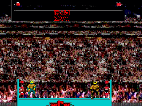 WWE RAW sin cara vs hunico(evil sin cara)(improved)[1]