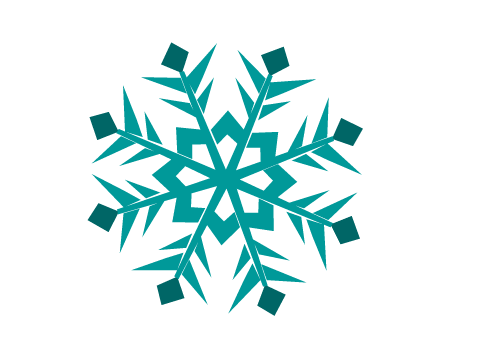 Polyart Snowflake