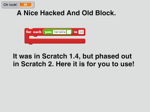 A useful block