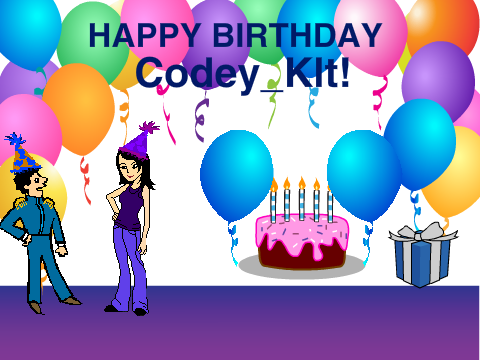 Happy Birthday Codey_Klt!