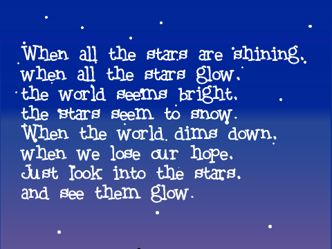 OPEN! Starry Night Poetry Contest Entry