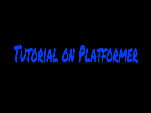 Tutorial How to make the sprite where to land..