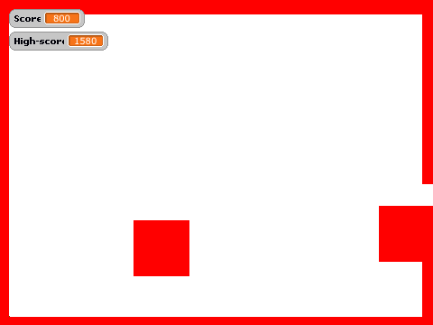 Avoid the red cube