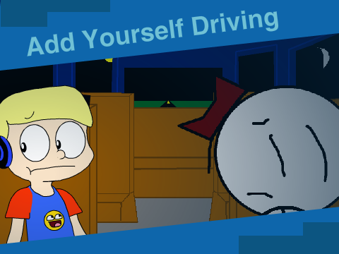 Add Yourself Driving at Night