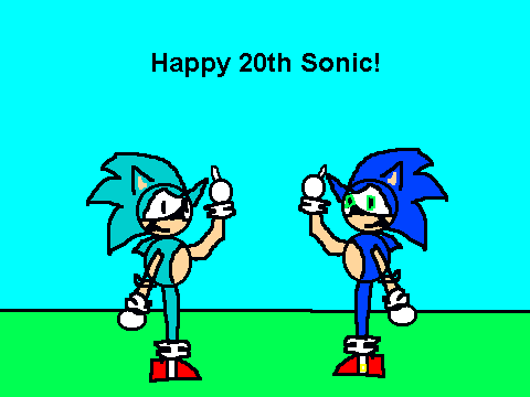 Happy 20th Sonic!