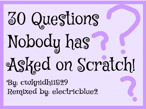 Random Q&A