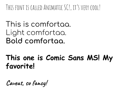 Fonts from Google Docs to Scratch